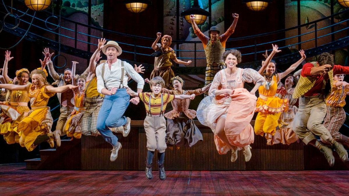 The Music Man Broadway Review Hugh Jackman Leads The Big Parade   Hugh 