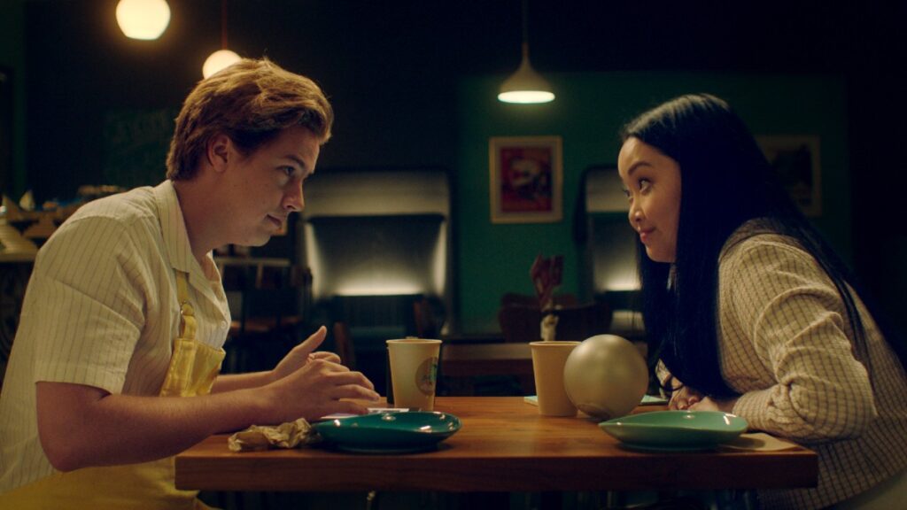 Cole Sprouse and Lana Condor in 