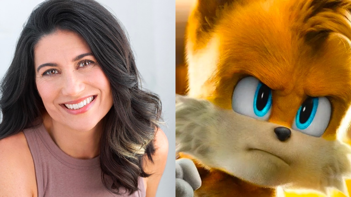 Tails (Colleen O'Shaughnessey), Sonic The Hedgehog 2 (2022). Photo  credit: Paramount Pictures and Sega/THA Stock Photo - Alamy