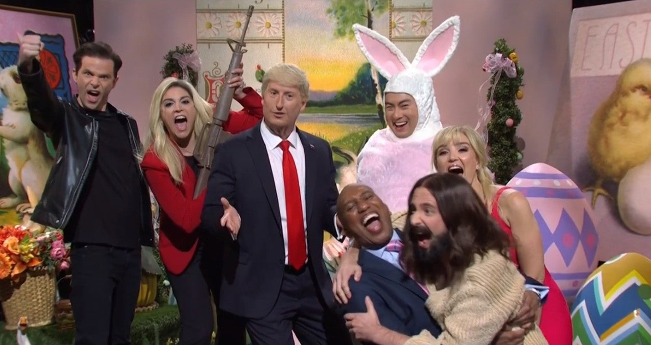 'SNL' Bowen Yang's Easter Bunny and Famous People Parodies Do Current