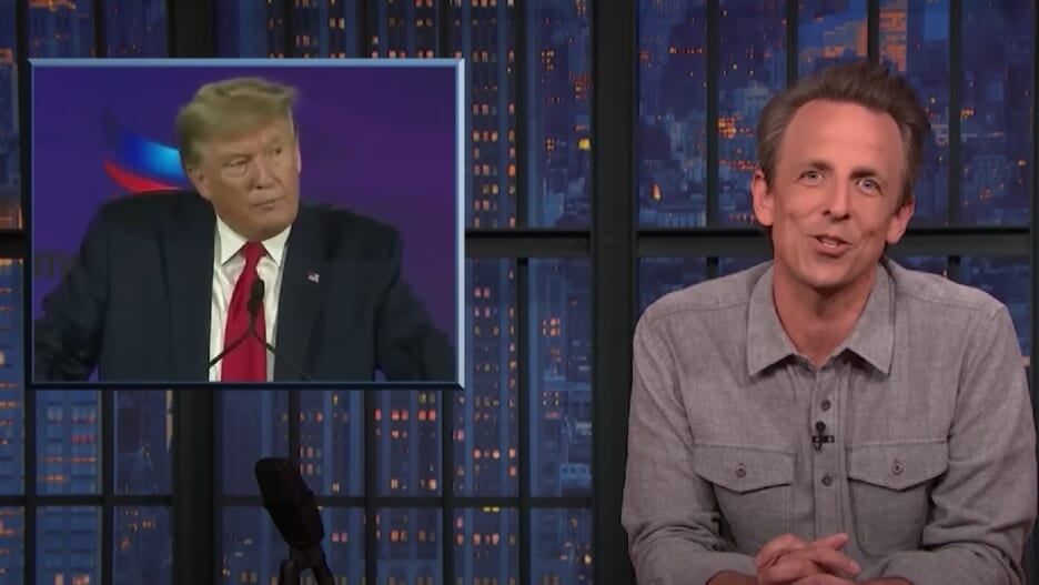 Seth Meyers Drags Rusty Bowers for Saying He'd Vote for Trump Again