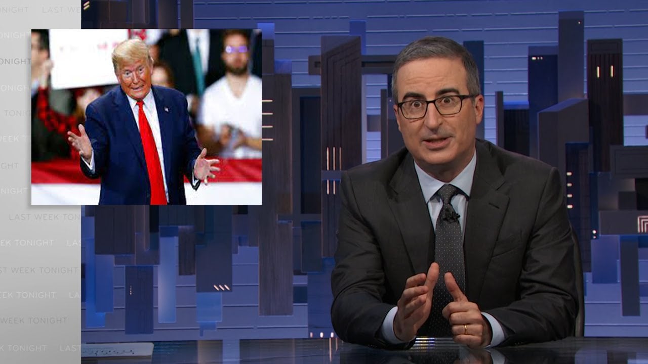 John Oliver Laughs Off Claim Democrats Have a Satanic Agenda