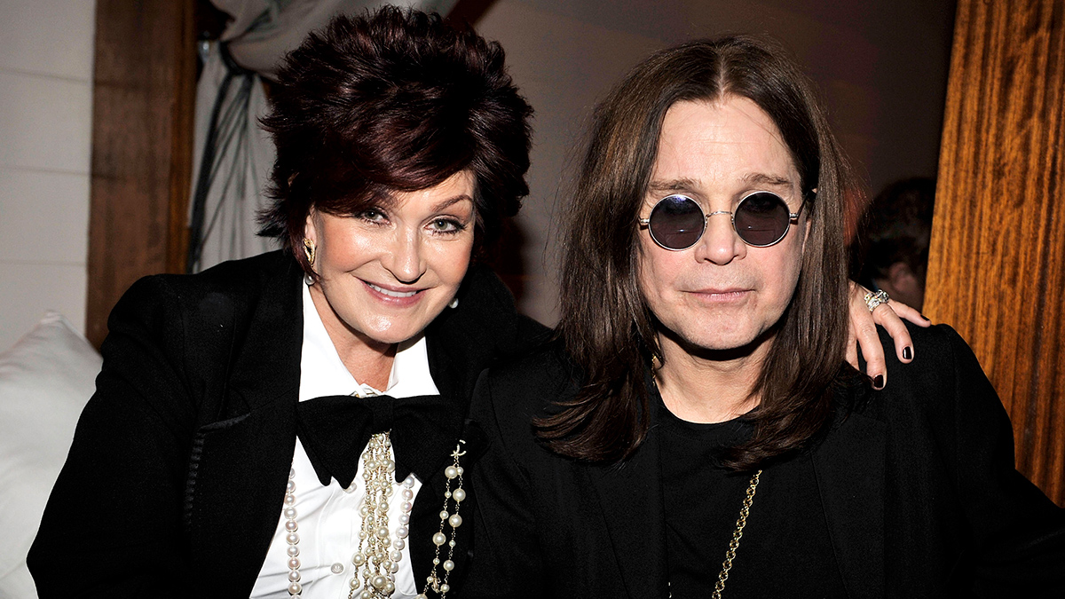 Sharon and Ozzy Osbourne.