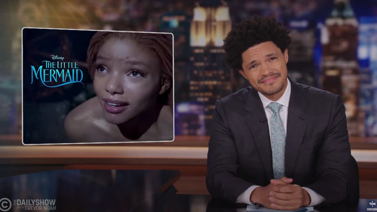 Trevor Noah Slams Racist Little Mermaid Backlash