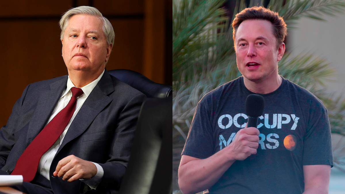 Lindsey Graham Locks Horns With Elon Musk, Calls His Plan for Russia-Ukraine Conflict 'Dumb