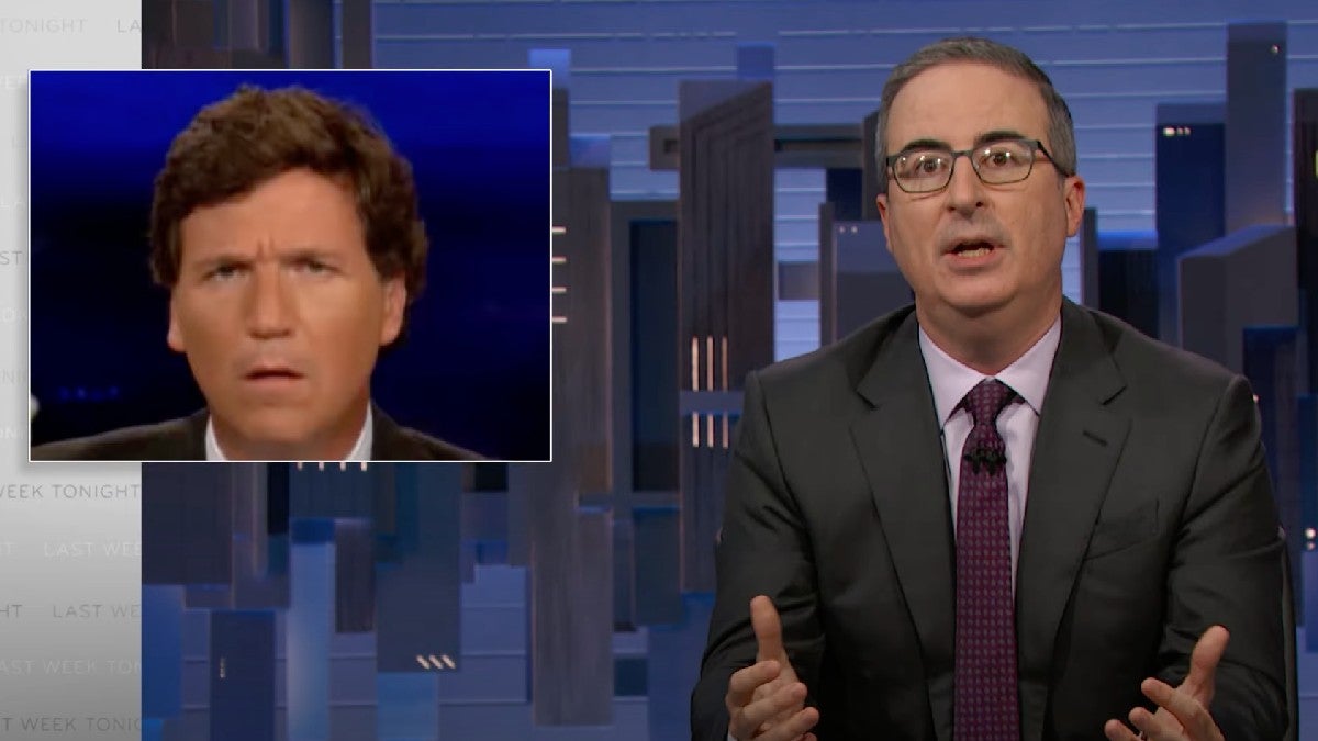 John Oliver Questions Tucker Carlson's Comprehension Skills ...