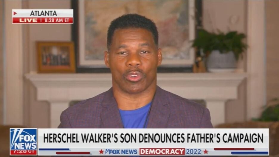 Herschel Walker Responds To Son's Abortion Accusations