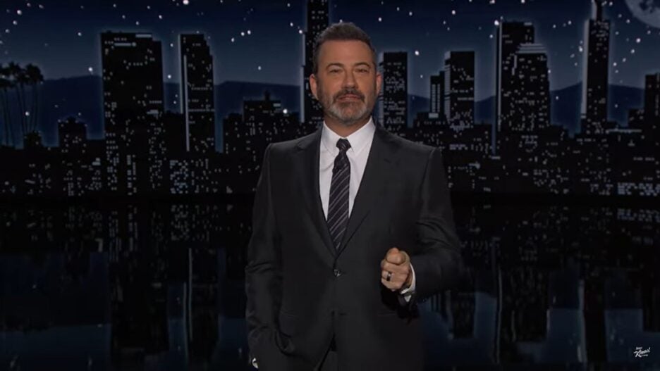 Kimmel Says Trump's Speech at Diamond's Funeral Was 'More of a Me-Logy ...