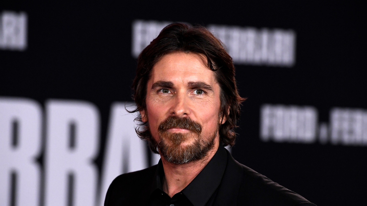 HOLLYWOOD, CALIFORNIA - NOVEMBER 04: Christian Bale attends the Premiere Of FOX's "Ford V Ferrari" at TCL Chinese Theatre on November 04, 2019 in Hollywood, California. (Photo by Frazer Harrison/Getty Images)