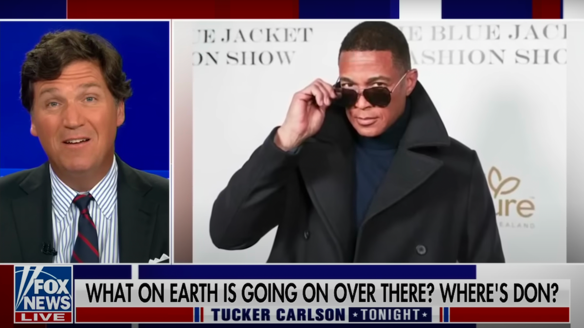 Tucker Carlson Says Cnn Employs Don Lemon To Say Dumb And Crazy