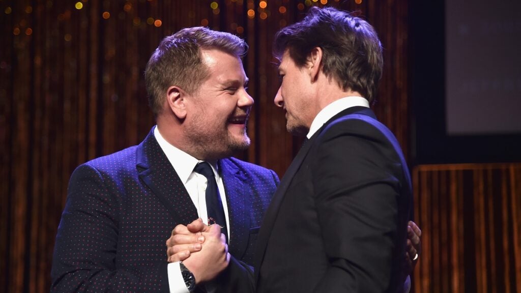 tom cruise james corden last show