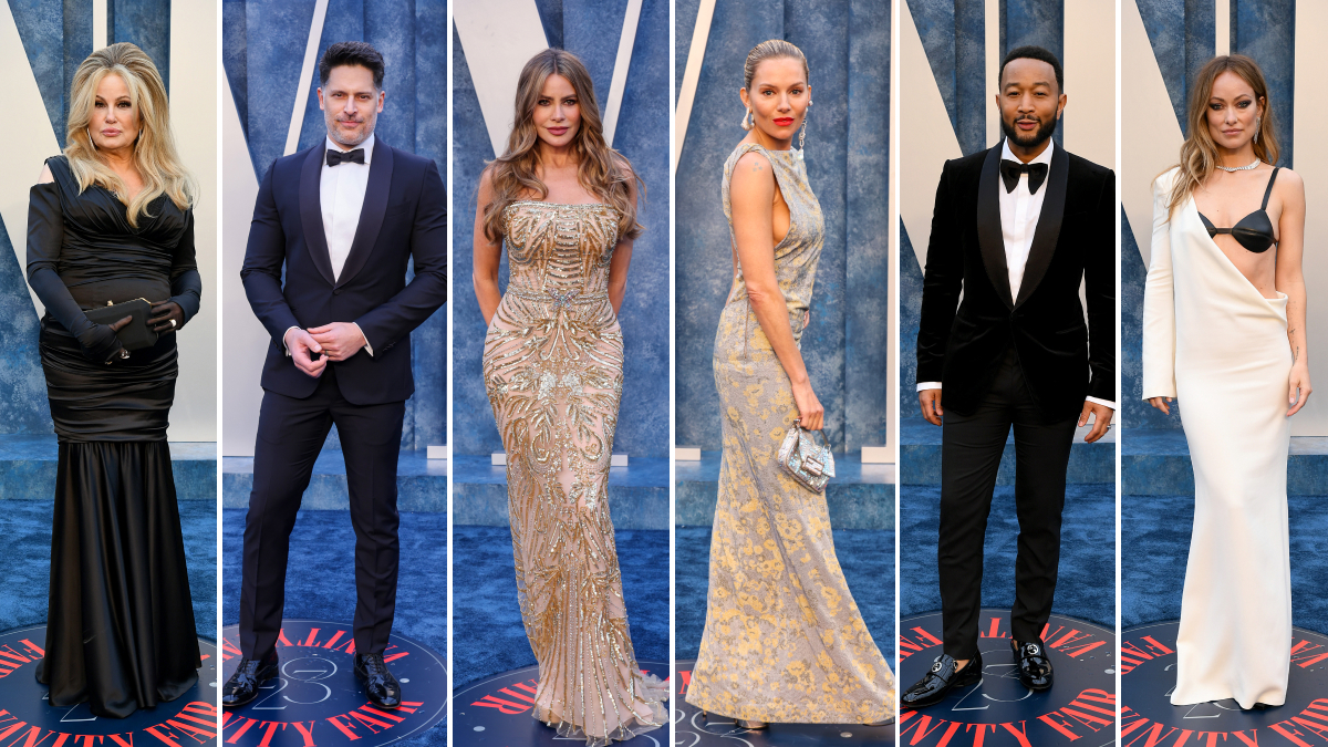 2023 Vanity Fair Oscars Party Red Carpet Fashion