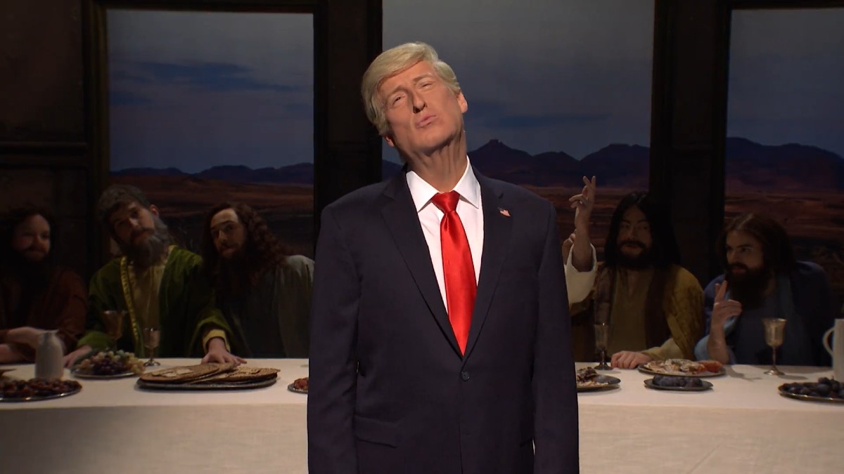 SNL Celebrates Easter With James Austin Johnson's Trump