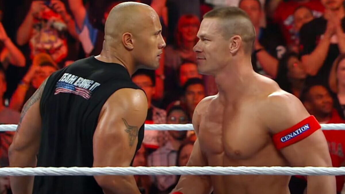 1200px x 675px - John Cena Says He Was a 'Hypocrite' for Slamming Dwayne Johnson's Movie  Career During WrestleMania Feud (Video)