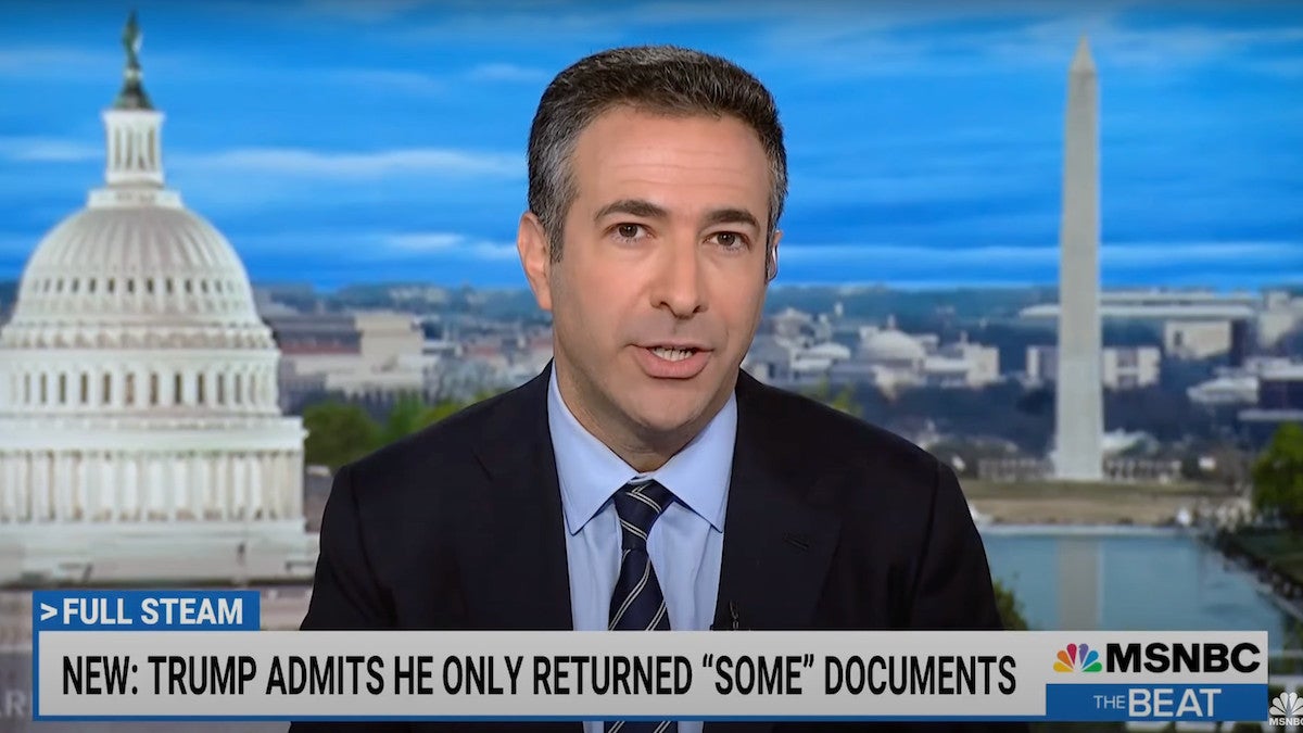 Ari Melber Breaks Into Lauryn Hill Rap While Reporting on Trump ...