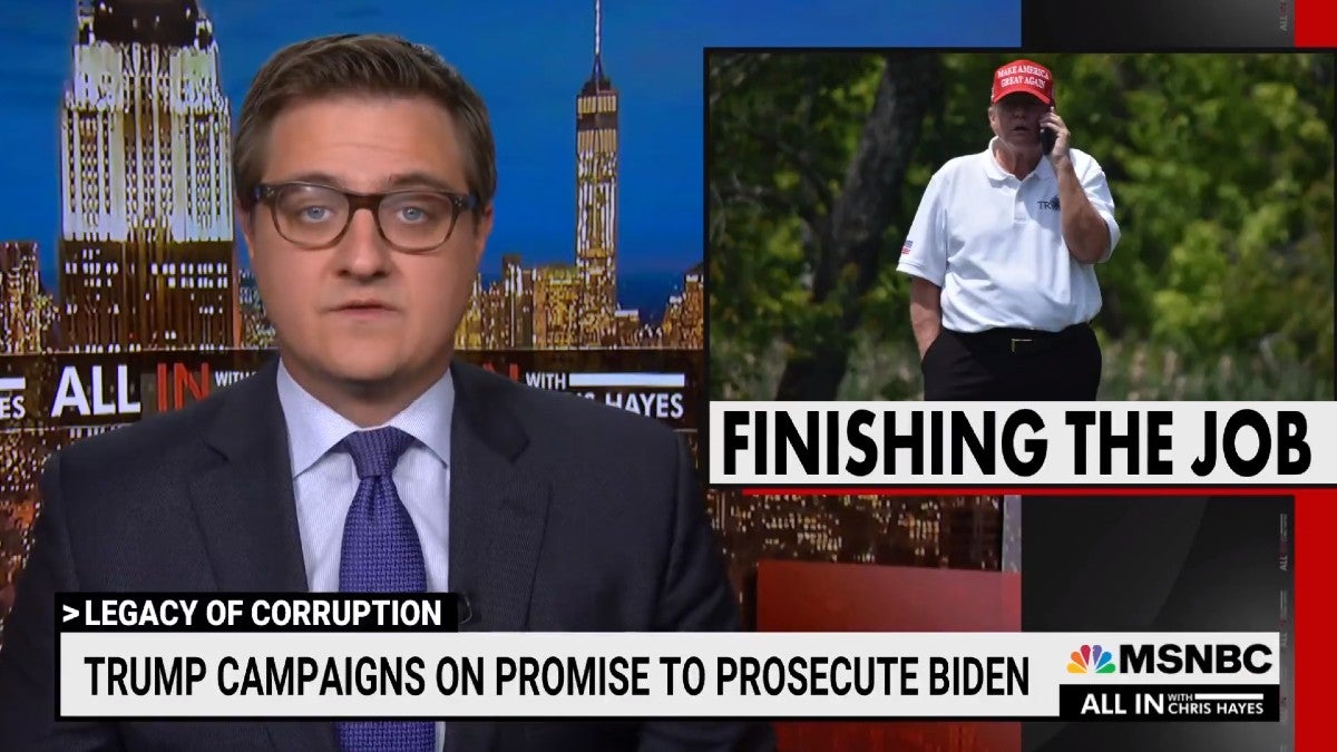 Chris Hayes Warns Trump Is 'Running on a Platform of Retribution' (Video)