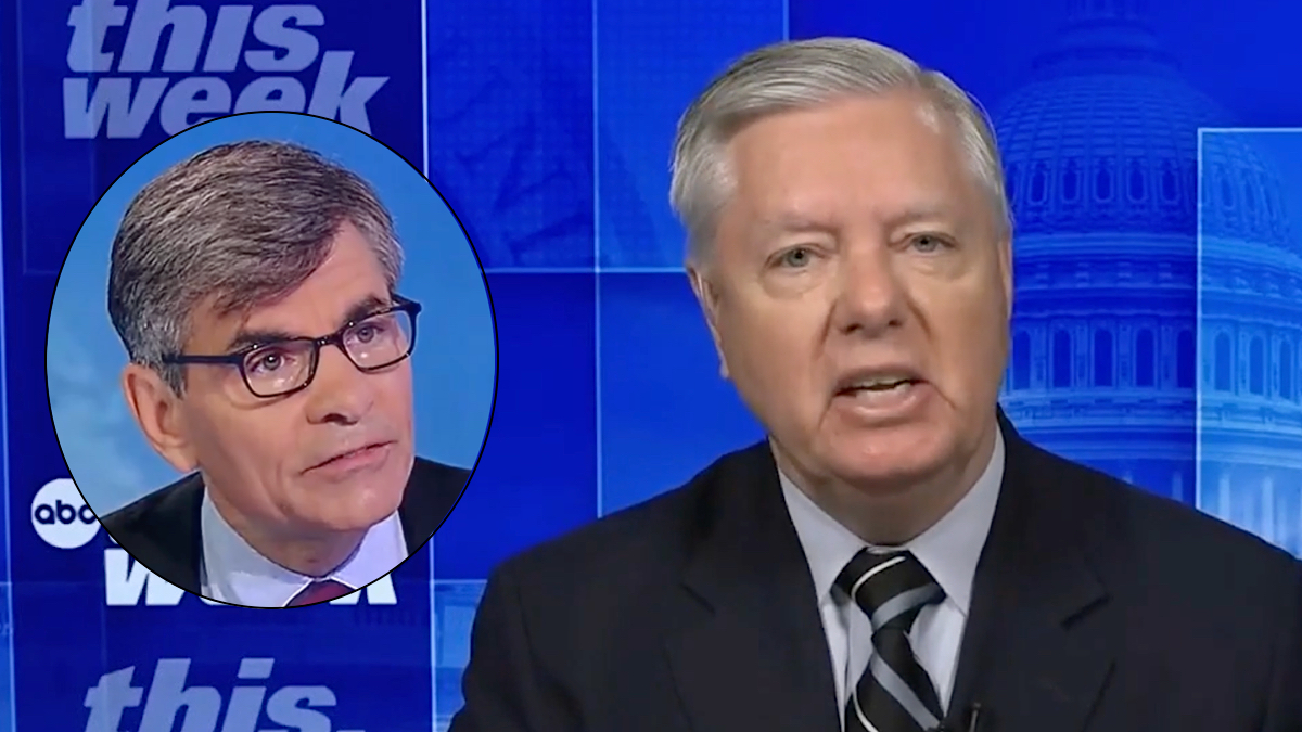 Lindsey Graham Yells Back at Stephanopoulos for Cutting Off