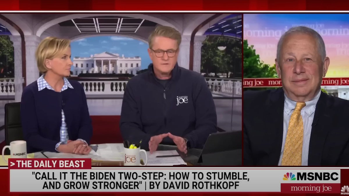 Morning Joe Blames Media Coverage for Biden Approval Rating