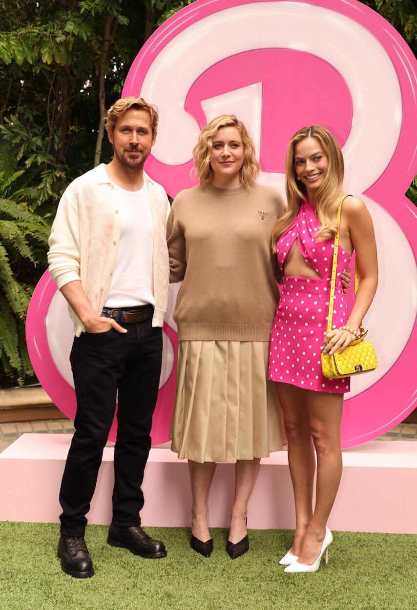 Barbie Stars Margot Robbie Ryan Gosling And Others Step Hit The Pink 1543