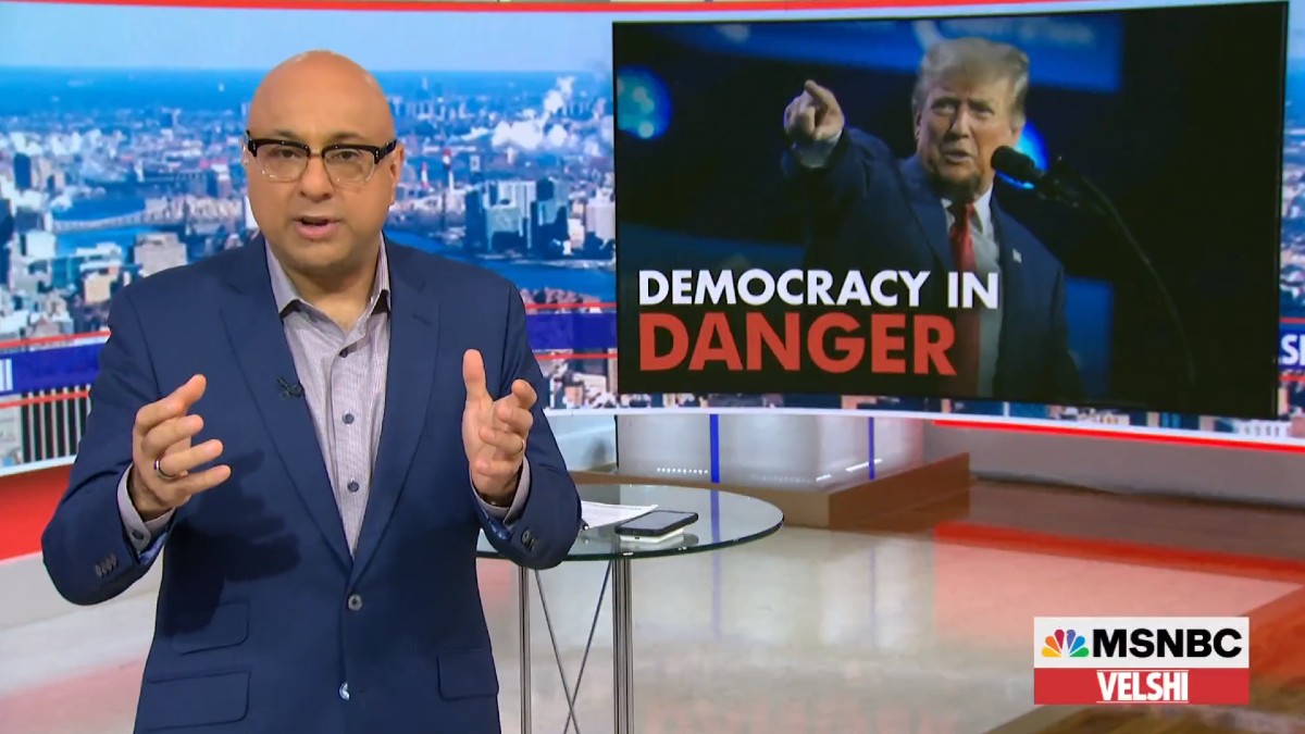 MSNBC's Ali Velshi Says 'We Are Dangerously Close' to Trump Taking