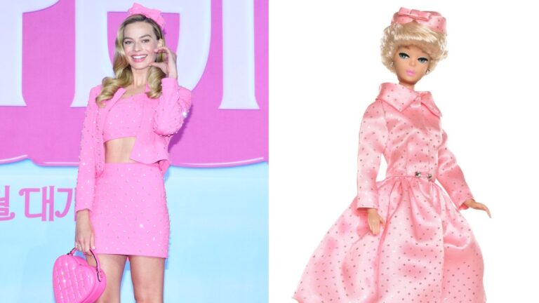 Margot Robbie Is Dressing Like Iconic Barbies on the 'Barbie' Press ...