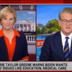 ‘Morning Joe’ Mocks Marjorie Taylor Greene for Incidentally Endorsing Biden at Turning Point: ‘The Woman Is Really Loopy’ (Video)