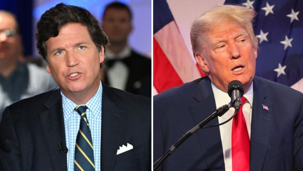 Trump Plans Interview With Tucker Carlson To Upstage Fox Debate