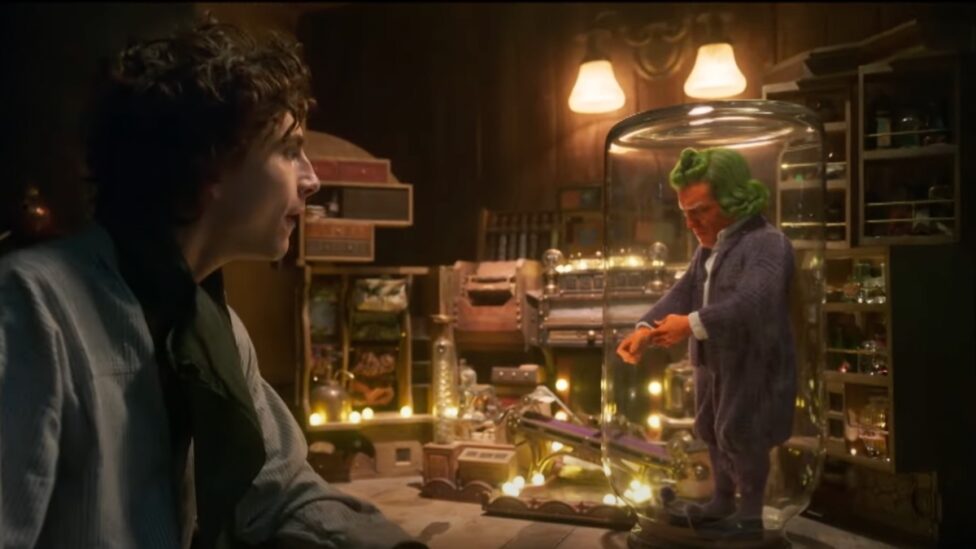 Wonka Trailer Garners Praise for Hugh Grant's Oompa Loompa