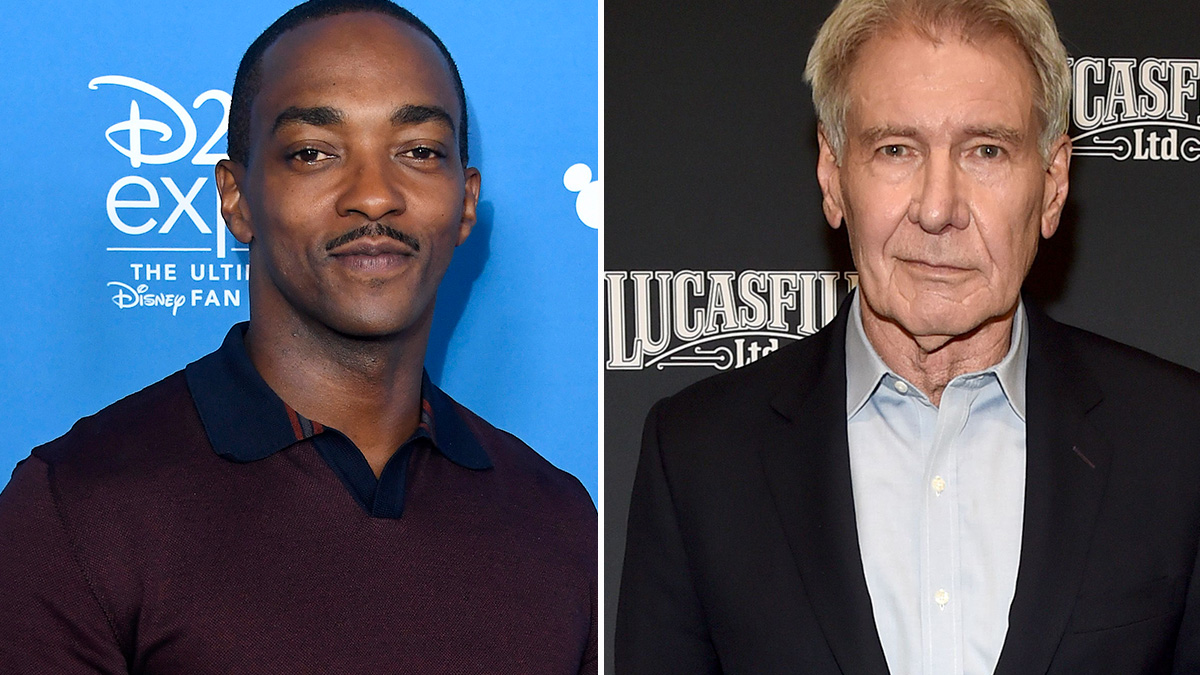 Anthony Mackie Was So Intimidated by Harrison Ford He Forgot His Lines ...