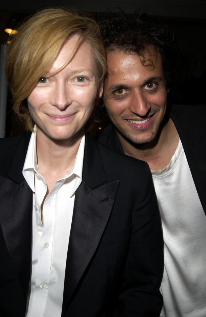 Tilda Swinton and Luca Guadagnino, Venice Film Festival