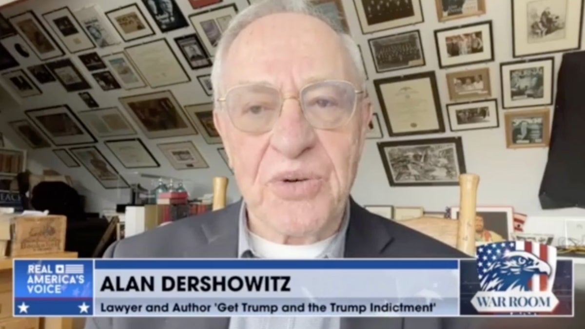 Alan Dershowitz Thinks Trump Trials Will Conclude Before Election