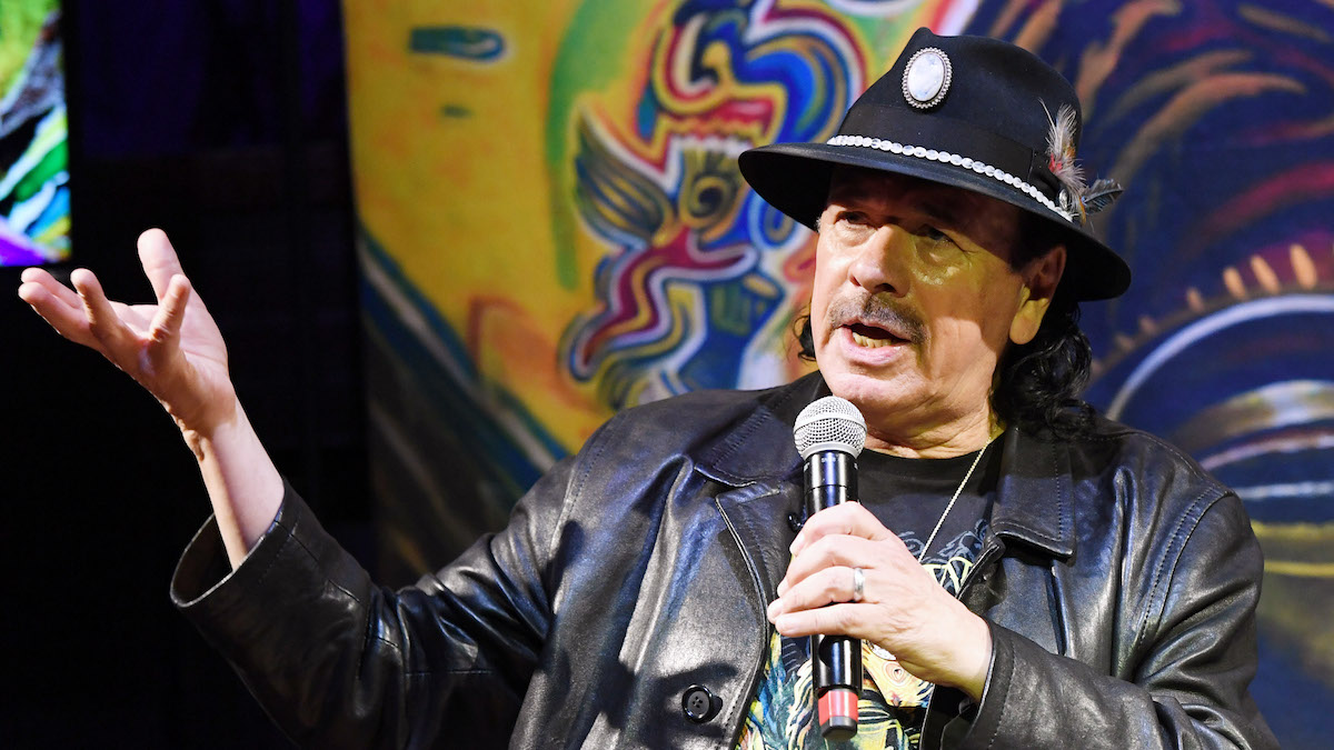 Carlos Santana gives anti-trans speech during New Jersey concert