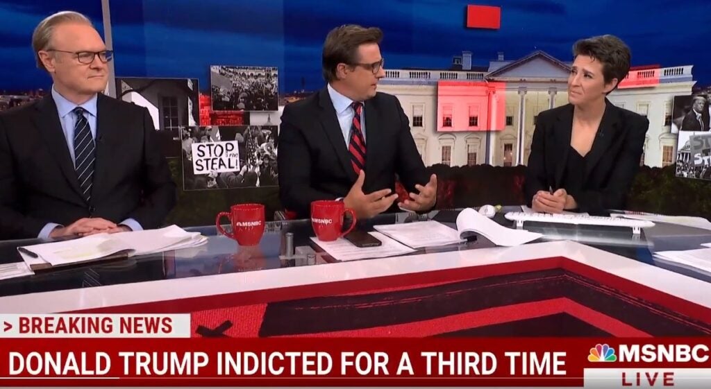 Chris Hayes Says Trump's Jan. 6 Guilt Is Obvious: 'If That Is Not a ...