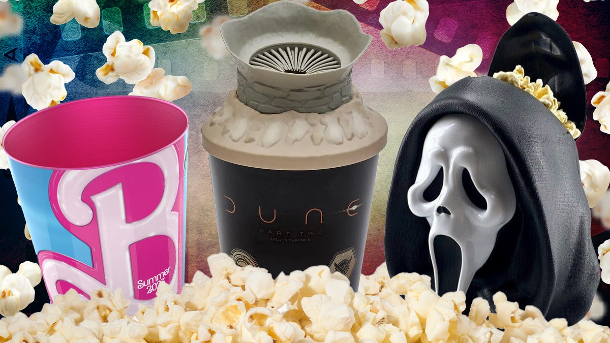 Inside The Rise Of Collectible Popcorn Buckets At Movie Theaters