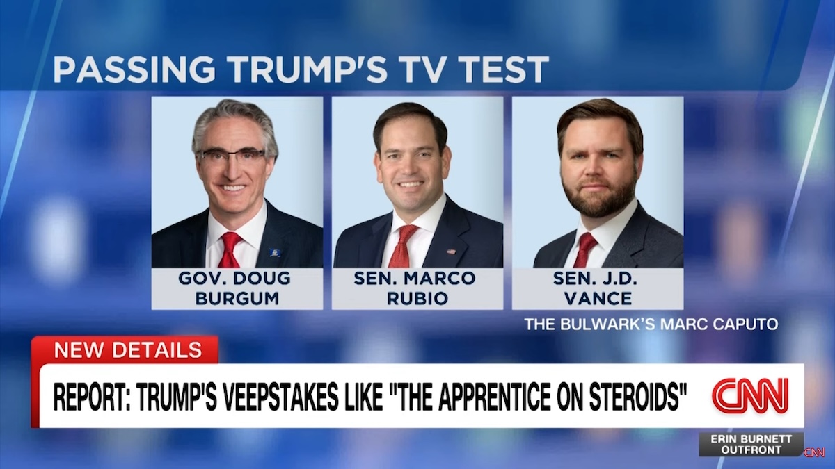 Donald Trump Wants a VP Who Looks Good on TV | Video