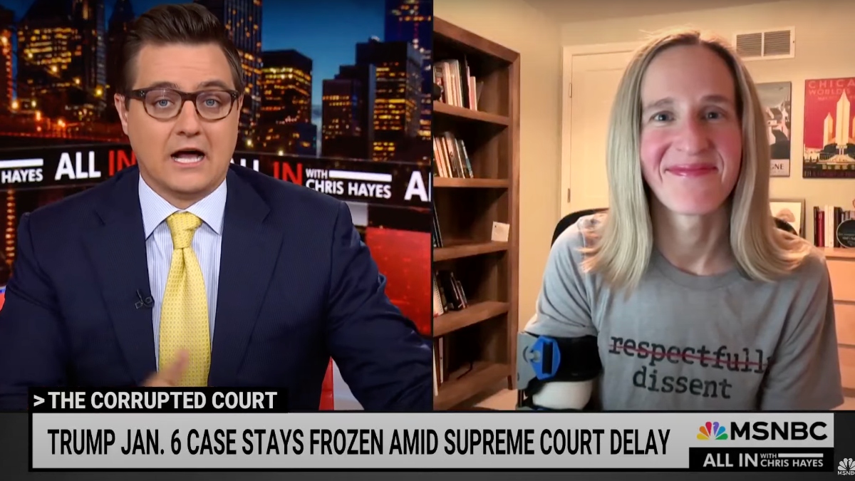 Former SCOTUS clerk tells Chris Hayes the court “cannot be trusted”