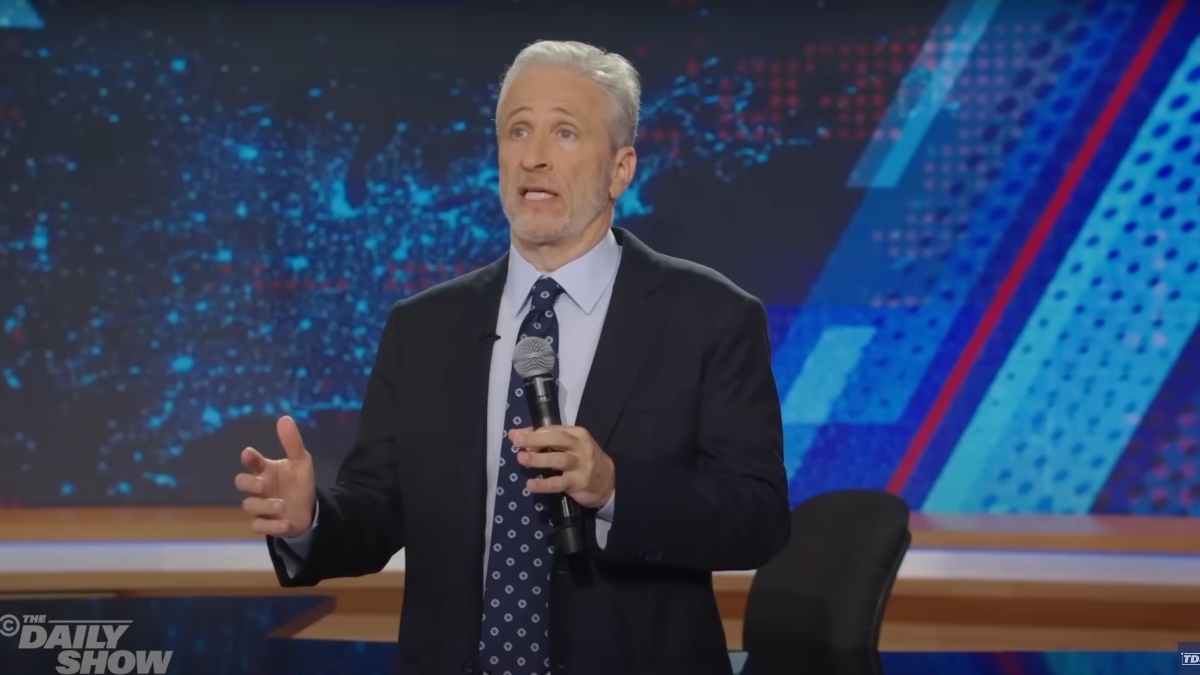 Jon Stewart Compares Young People’s Future to ‘Mad Max’: ‘You Are Walking Into Thunderdome’ | Video thumbnail
