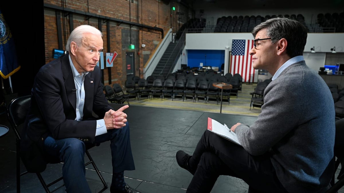 George Stephanopoulos Apologizes for Comments About Biden’s Fitness to Run