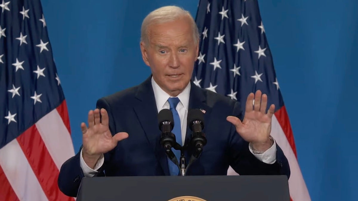 Biden at NATO: President Defends Himself, Gaffes 'VP Trump'