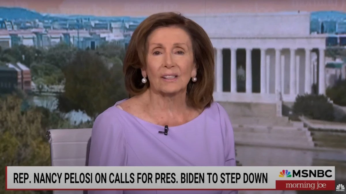 Nancy Pelosi Dodges Question on Joe Biden Reelection