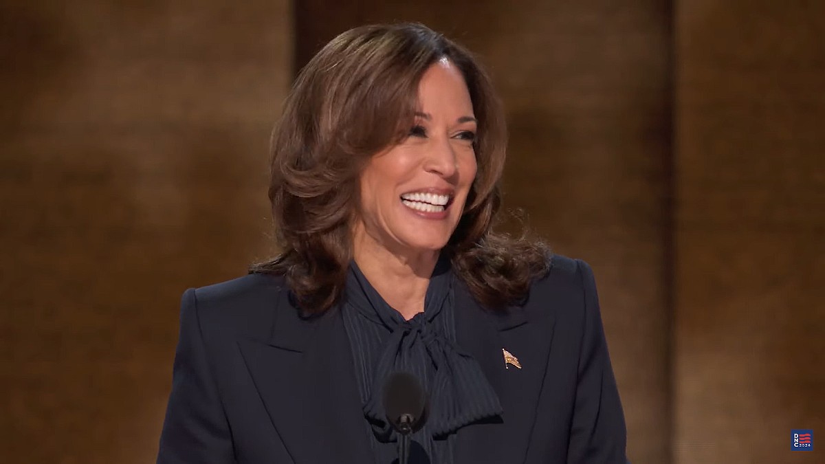 Kamala Harris Delivers Historic Acceptance Speech at DNC ‘In My Career