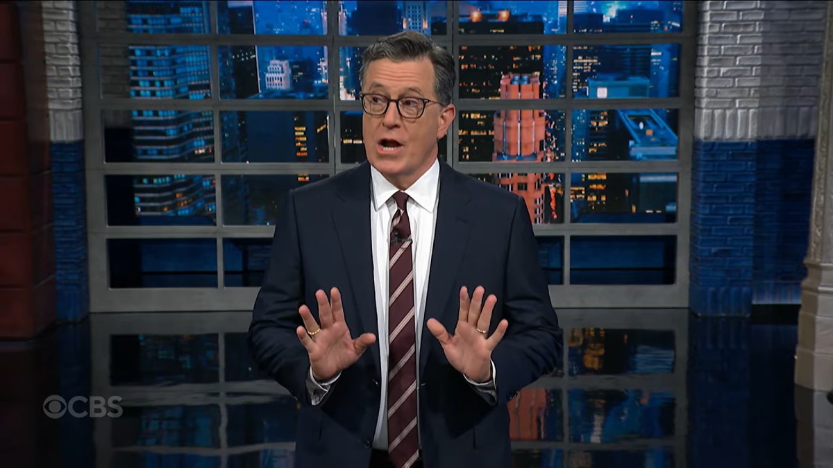 Stephen Colbert pokes fun at Trump’s Musk interview: “Big night for weird old rich guys with no friends”