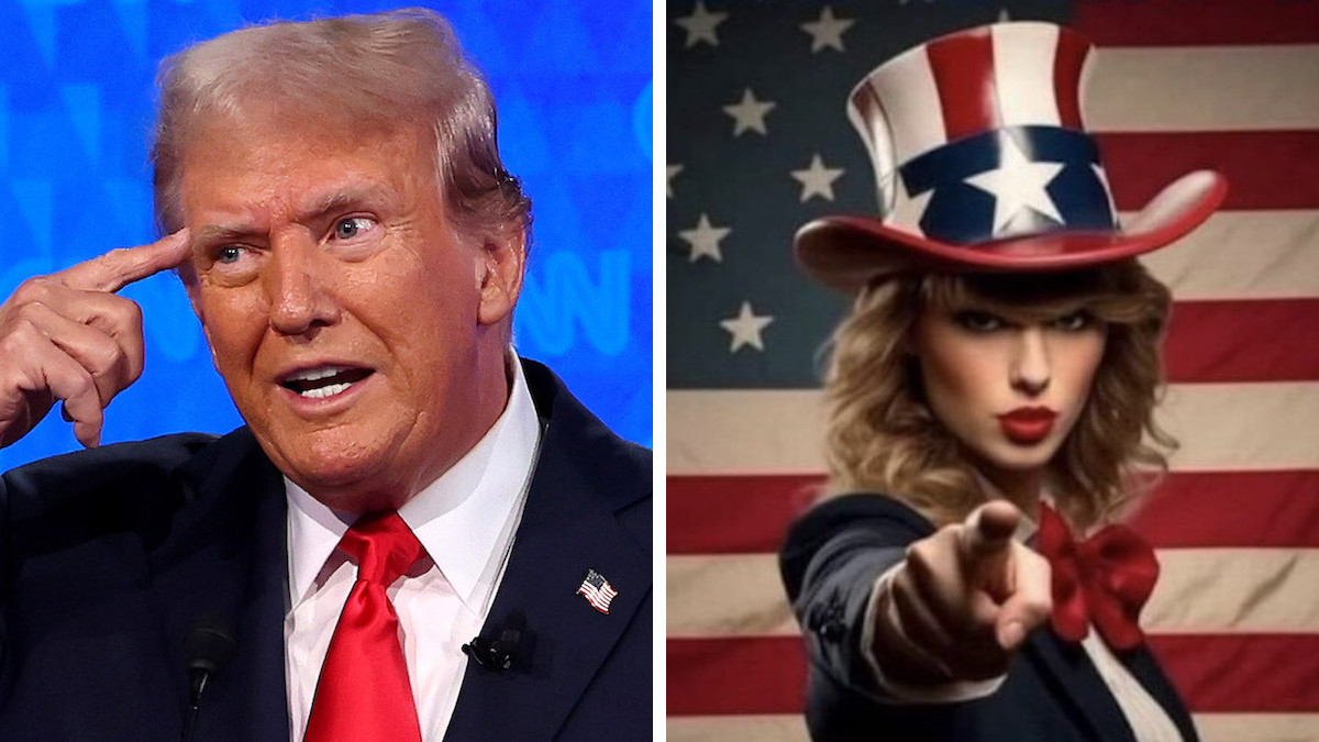 Donald Trump Deflects Taylor Swift Fake Endorsement Question