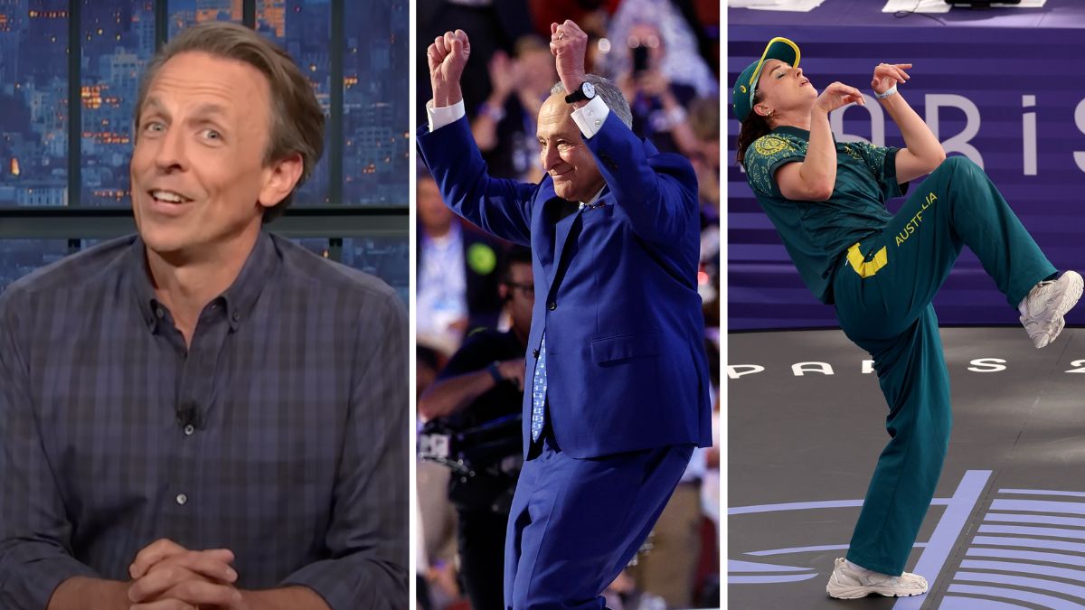 Seth Meyers calls Schumer’s departure from the Democratic Party his Australian breakdance audition