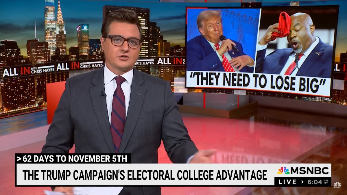 Chris Hayes Says ‘Trust Fund’ Republicans Can Be ‘Maladjusted Psychopaths’ Thanks to the Electoral College | Video 