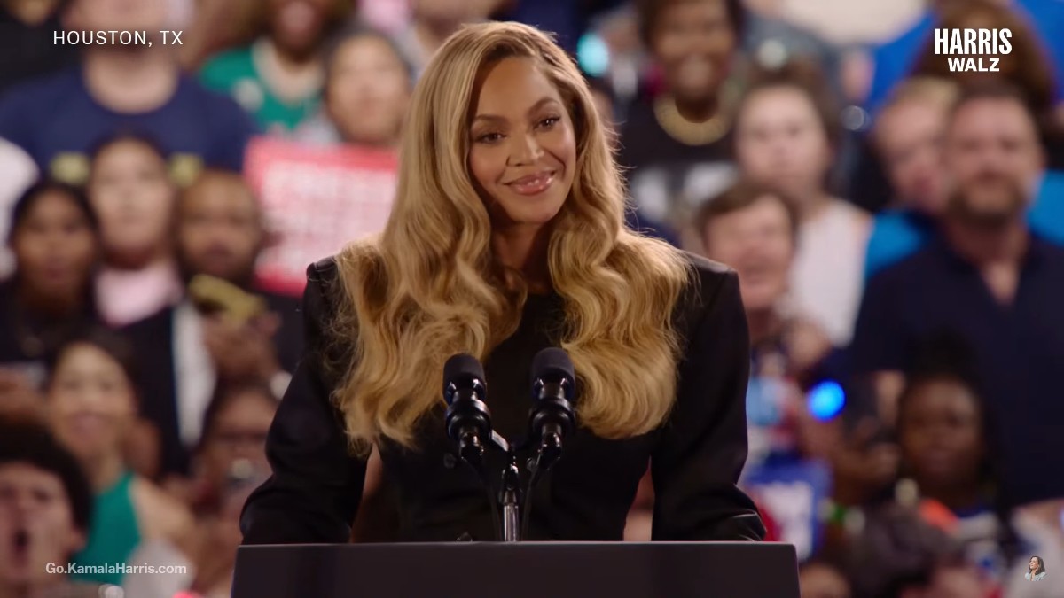 Watch Beyoncé’s Stirring Call to Vote…