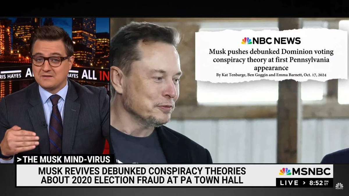 Chris Hayes Sarcastically Calls ‘Unbearably Awkward’ Elon Musk ‘a Supernova of Charisma’ | Video