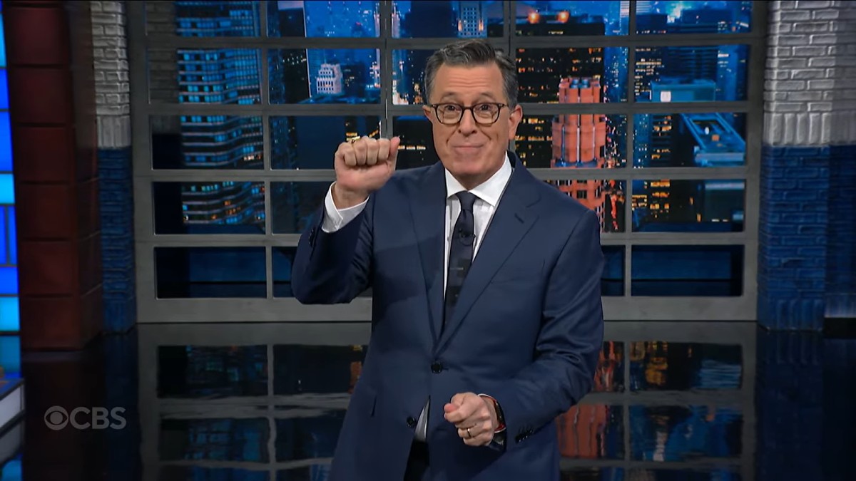 Stephen Colbert Dismisses Trump’s…