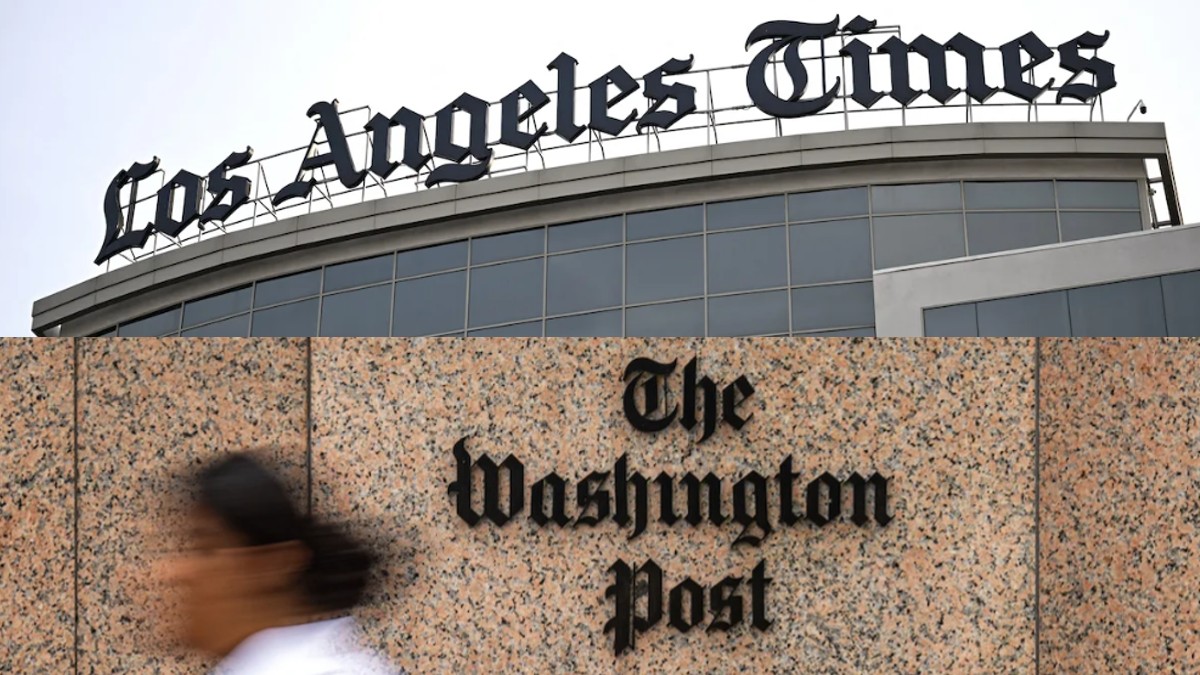 Washington Post Has Lost 250K Subscribers, LA Times 18,000 Since Owners Axed Kamala Harris Endorsements