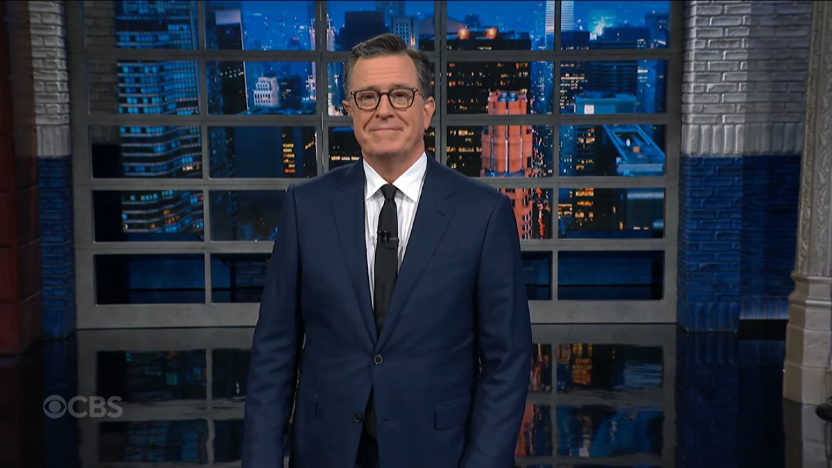 Stephen Colbert Says Lately Trump Looks…